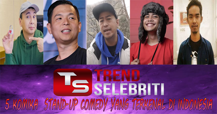 5 Komika Stand-up Comedy yang Terkenal di Indonesia